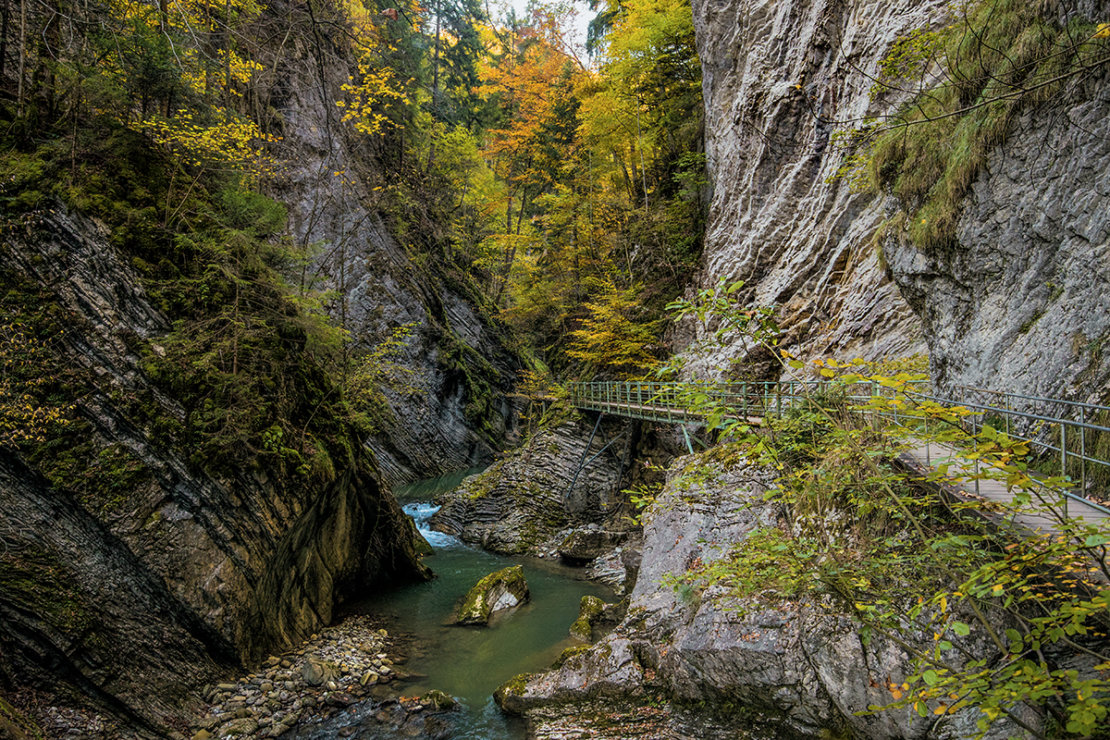 Jaunbach Schlucht