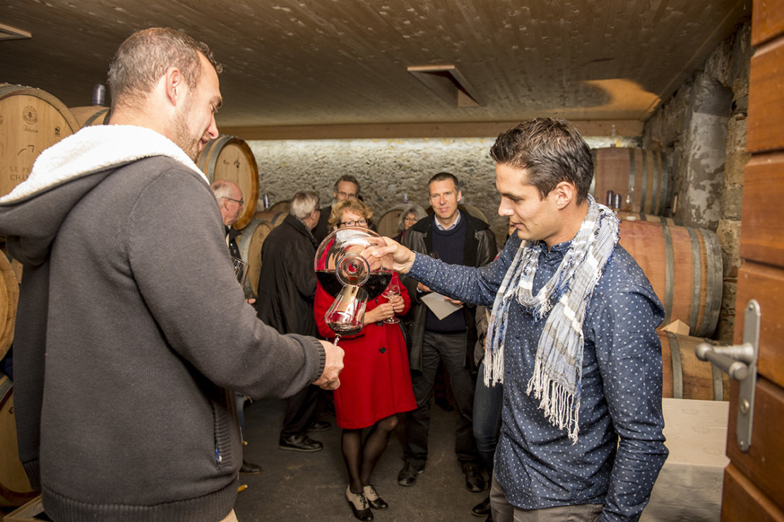 dégustation de vin